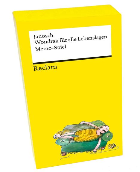 Janosch: Janosch: 'Wondrak für alle Lebenslagen'. Memo-Spiel, Spiele