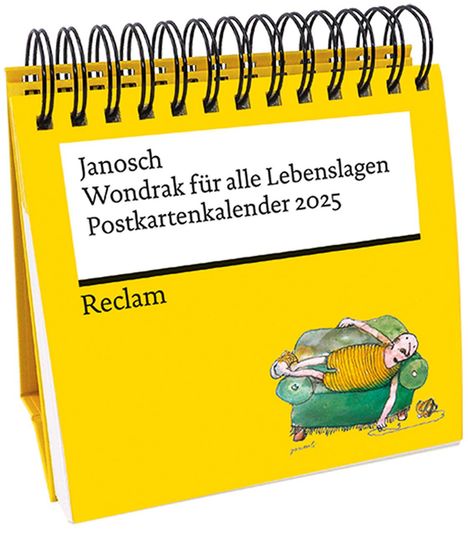 Janosch: Janosch: 'Wondrak für alle Lebenslagen' (Postkartenkalender 2025) | Mit Zitaten und Illustrationen von Janosch, Kalender