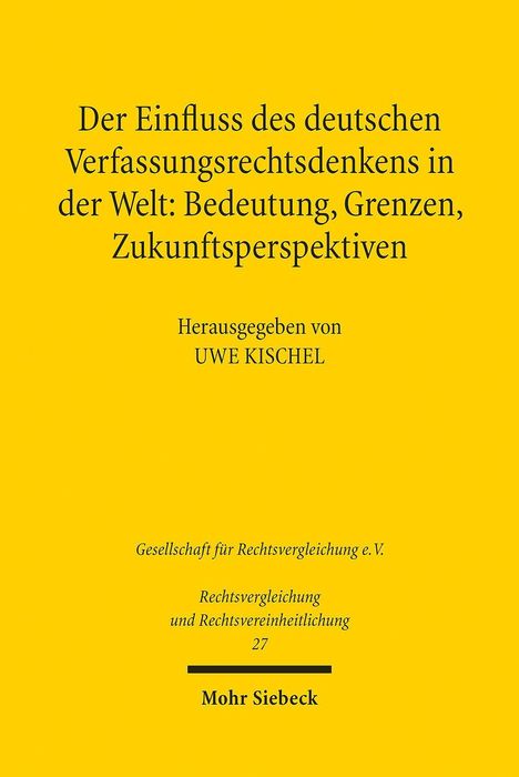 Einfluss des deutschen Verfassungsrechtsdenkens, Buch
