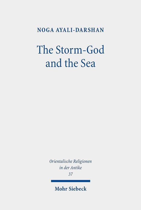 Noga Ayali-Darshan: Ayali-Darshan, N: Storm-God and the Sea, Buch