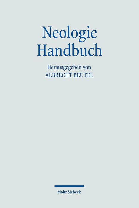 Neologie Handbuch, Buch