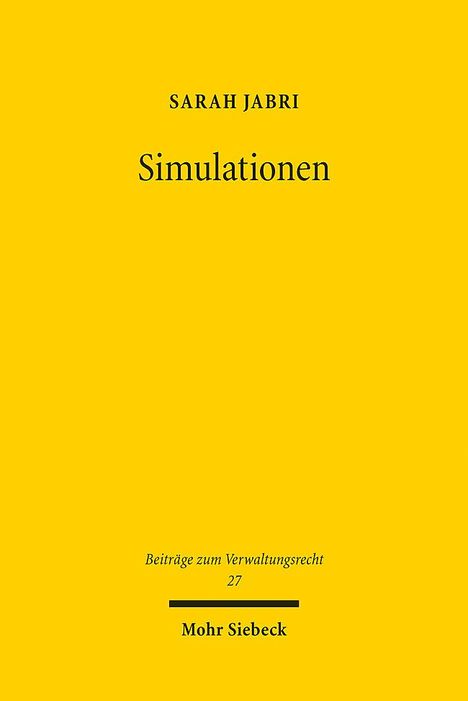 Sarah Jabri: Simulationen, Buch