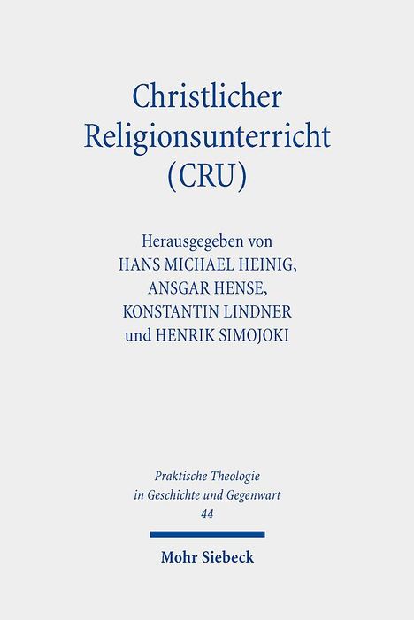 Christlicher Religionsunterricht (CRU), Buch