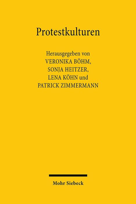 Protestkulturen, Buch