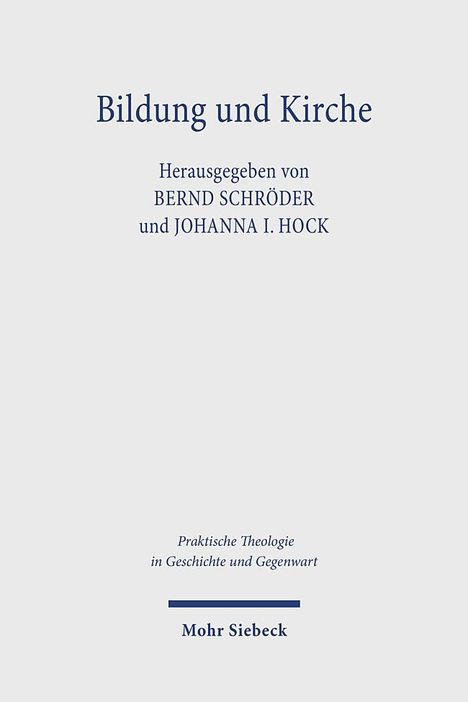 Bildung und Kirche, Buch