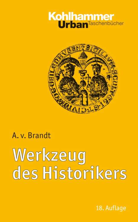 Ahasver von Brandt: Werkzeug des Historikers, Buch