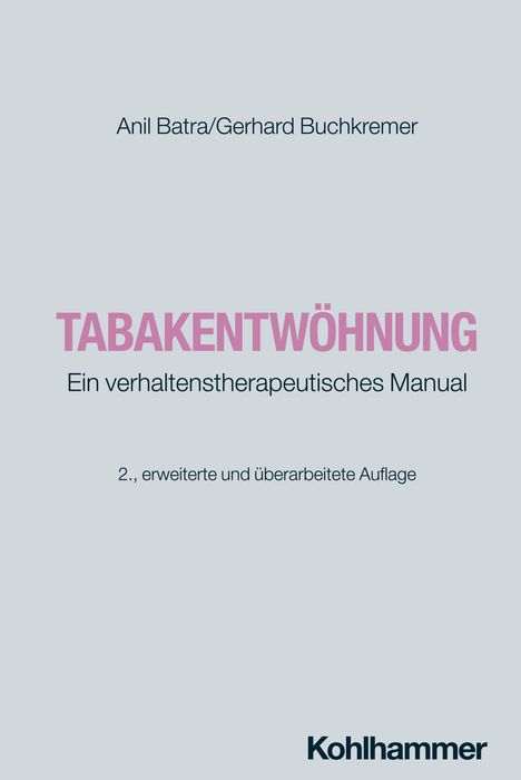 Anil Batra: Tabakentwöhnung, Buch