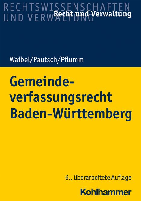 Gemeindeverfassungsrecht Baden-Württemberg, Buch
