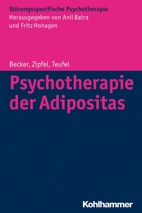 Sandra Becker: Psychotherapie der Adipositas, Buch