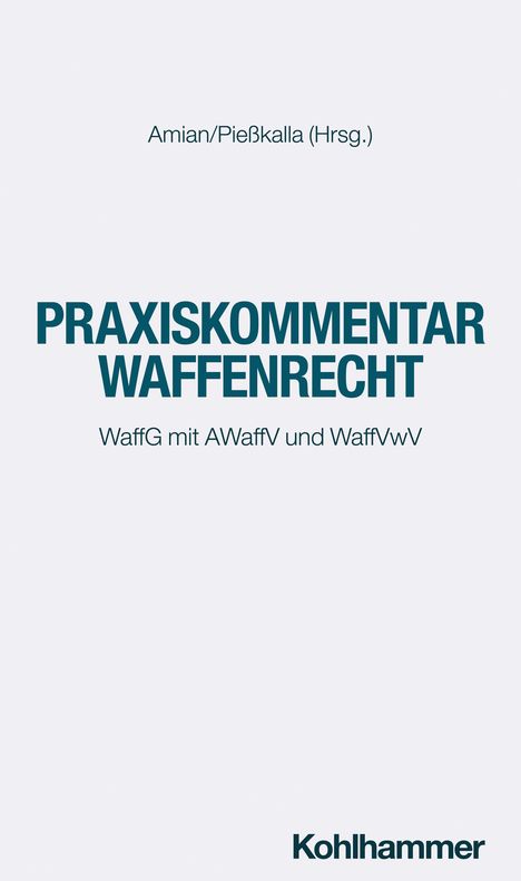 Gregor Hugenroth: Praxiskommentar Waffenrecht, Buch