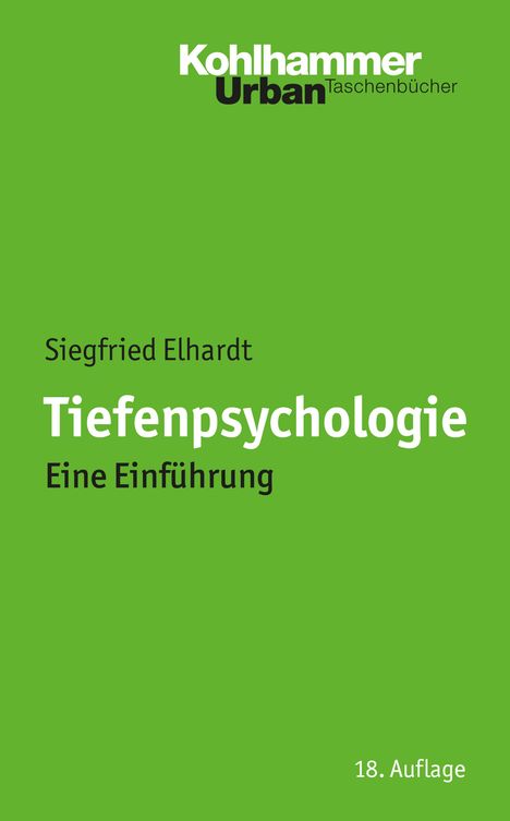 Siegfried Elhardt: Tiefenpsychologie, Buch
