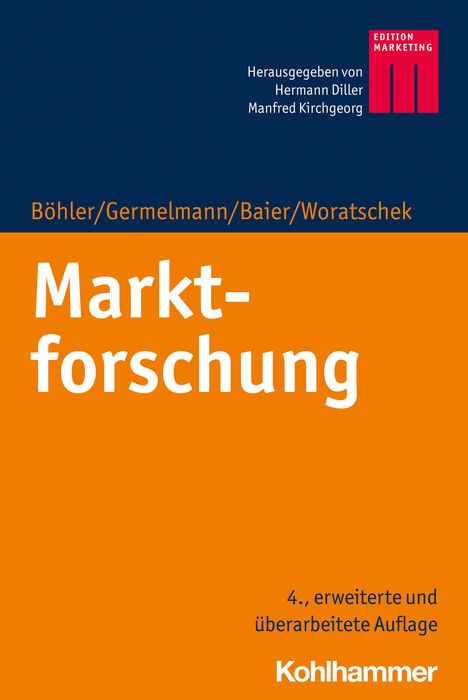 Heymo Böhler: Marktforschung, Buch