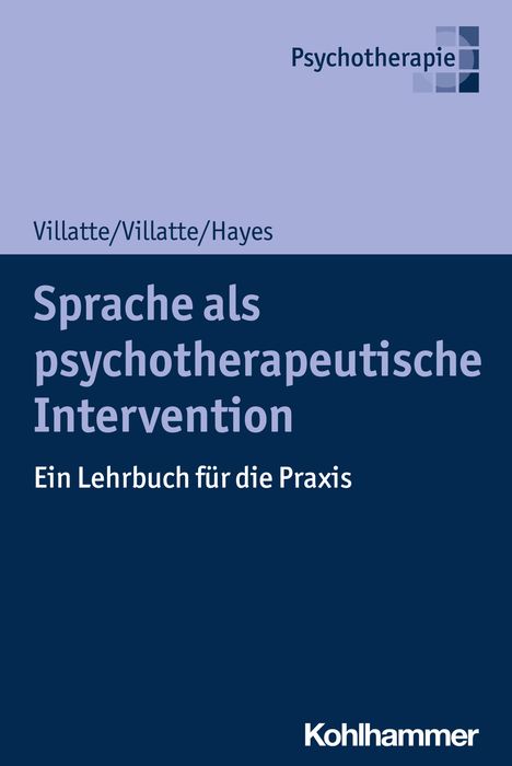 Matthieu Villatte: Sprache als psychotherapeutische Intervention, Buch