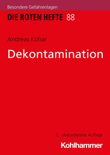 Andreas Kühar: Dekontamination, Buch