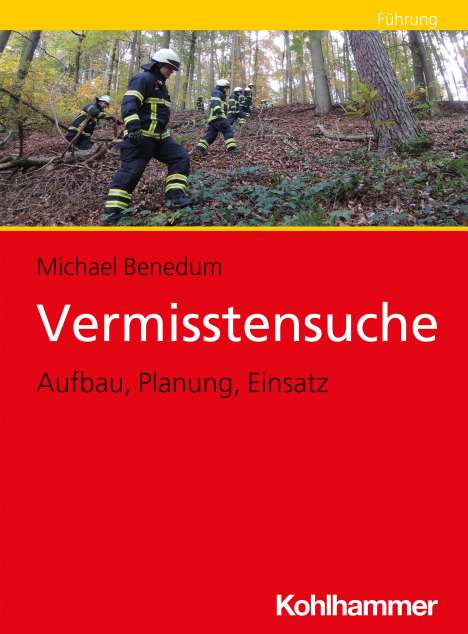 Michael Benedum: Vermisstensuche, Buch