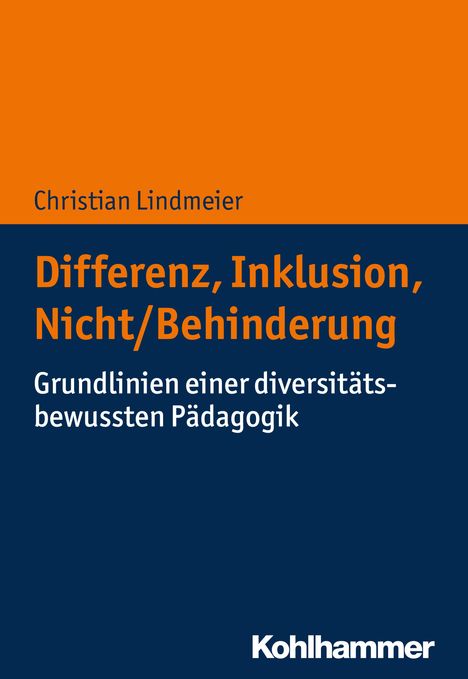 Christian Lindmeier: Differenz, Inklusion, Nicht/Behinderung, Buch