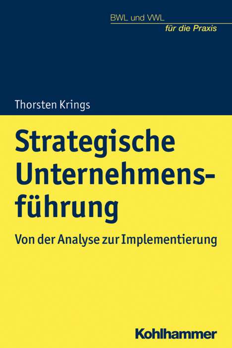 Thorsten Krings: Krings, T: Strategische Unternehmensführung, Buch