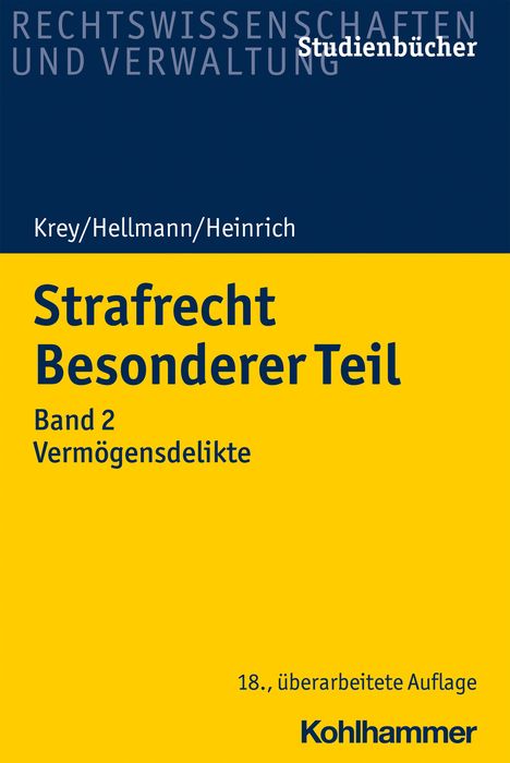 Uwe Hellmann: Strafrecht Besonderer Teil, Buch