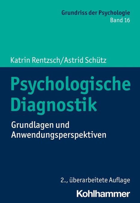 Katrin Rentzsch: Psychologische Diagnostik, Buch