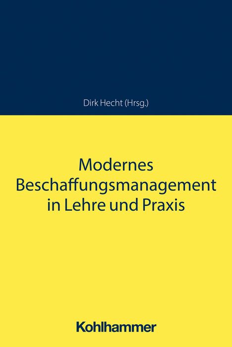 Modernes Beschaffungsmanagement in Lehre und Praxis, Buch