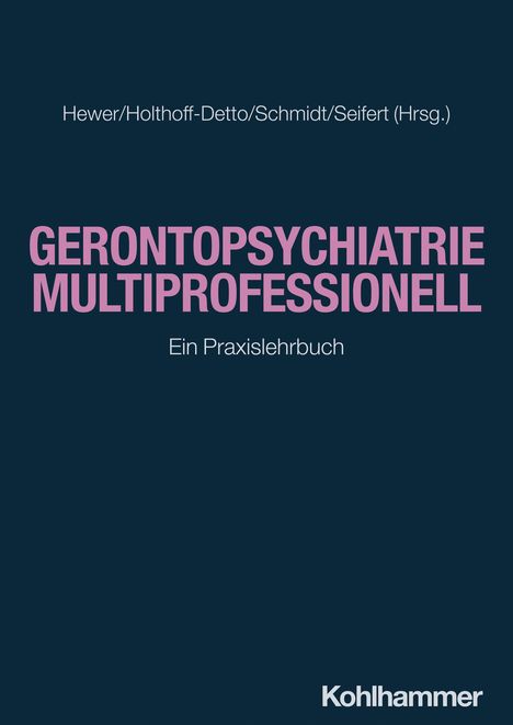 Gerontopsychiatrie multiprofessionell, Buch