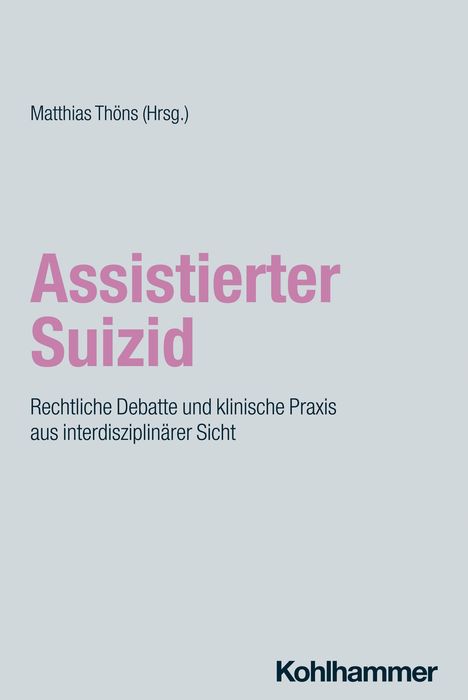 Assistierter Suizid, Buch