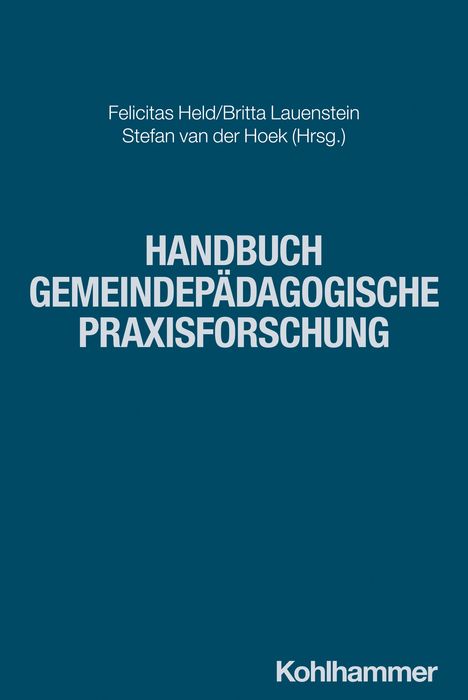 Handbuch gemeindepädagogische Praxisforschung, Buch