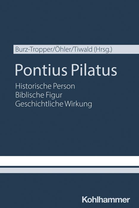 Pontius Pilatus, Buch