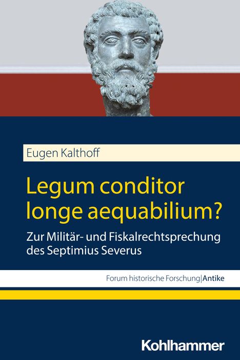 Eugen Kalthoff: Legum conditor longe aequabilium?, Buch