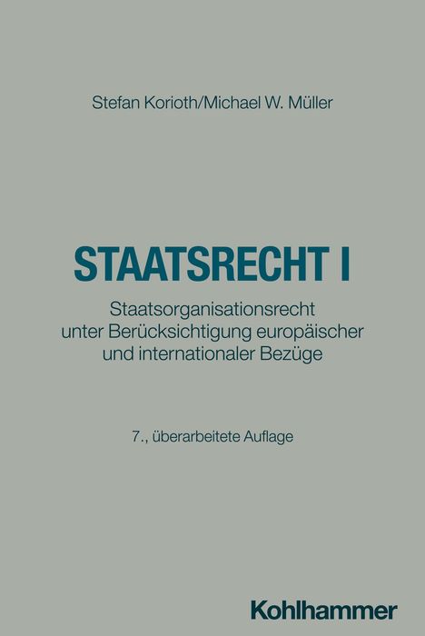 Stefan Korioth: Staatsrecht I, Buch