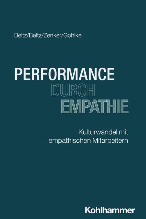 Stefanie Beltz: Performance durch Empathie, Buch