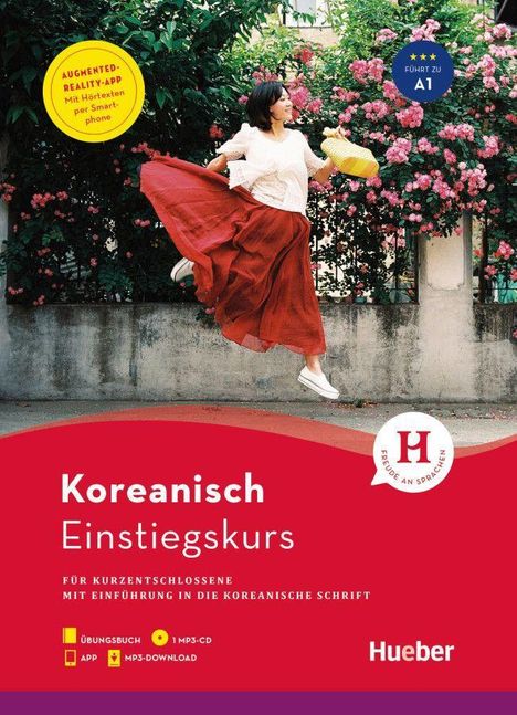 Jan-Philipp Holzapfel: Einstiegskurs Koreanisch für Kurzentschlossene / Buch + 1 MP3-CD + MP3-Download + Augmented Reality App, Buch