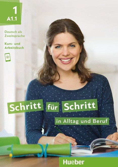 Daniela Niebisch: Schritt für Schritt in Alltag und Beruf 1/ Kursbuch + Arbeitsbuch, Buch