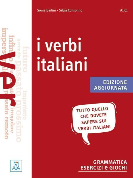 Silvia Consonno: I verbi italiani - edizione aggiornata, Buch