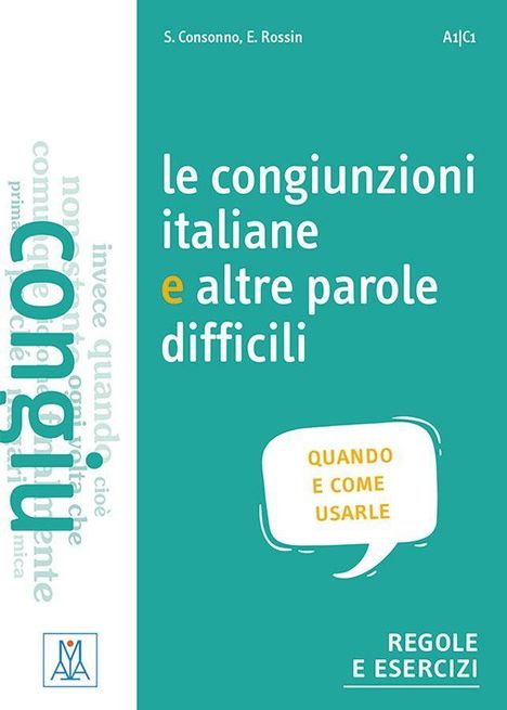 Silvia Consonno: Le congiunzioni e altre parole difficili (Niveau A1 bis C1), Buch