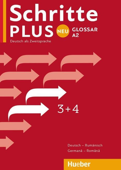 Schritte plus Neu 3+4 A2 Glossar Deutsch-Rumänisch, Buch
