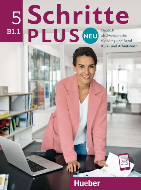 Silke Hilpert: Reimann: Schritte plus Neu 5 B1.1 Kursbuch+ Arbeitsbuch+CD, Buch
