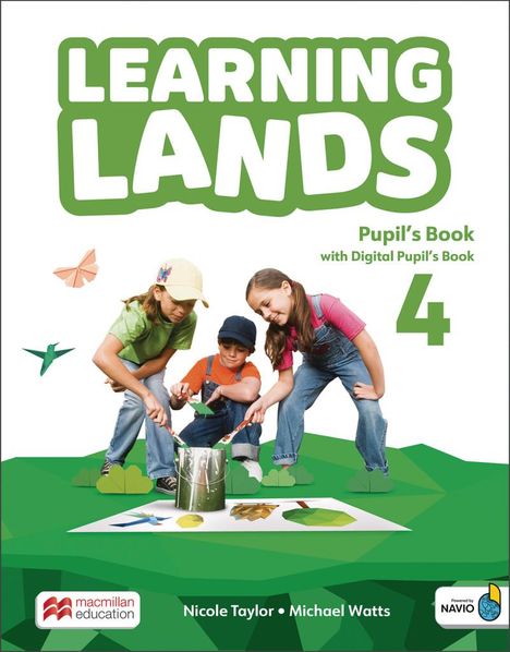 Nicole Taylor: Learning Lands 4. Pupil's Book with Digital Pupil's Book and App, 1 Buch und 1 Diverse