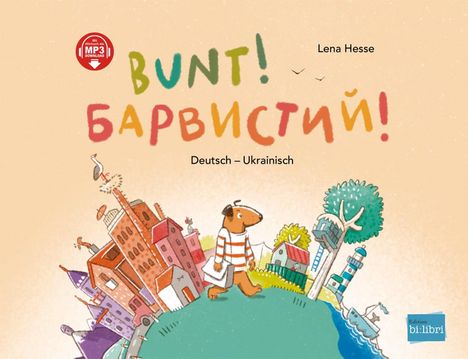 Lena Hesse: Bunt!. Deutsch-Ukrainisch, Buch