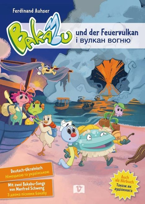 Ferdinand Auhser: Bakabu und der Feuervulkan, Buch