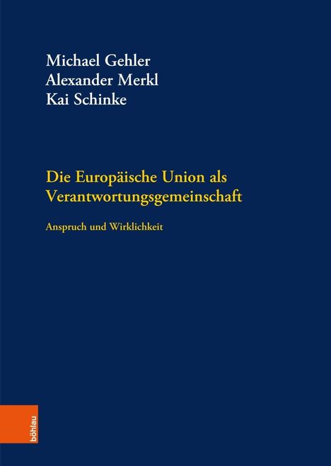 Europäische Union als Verantwortungsgemeinschaft, Buch