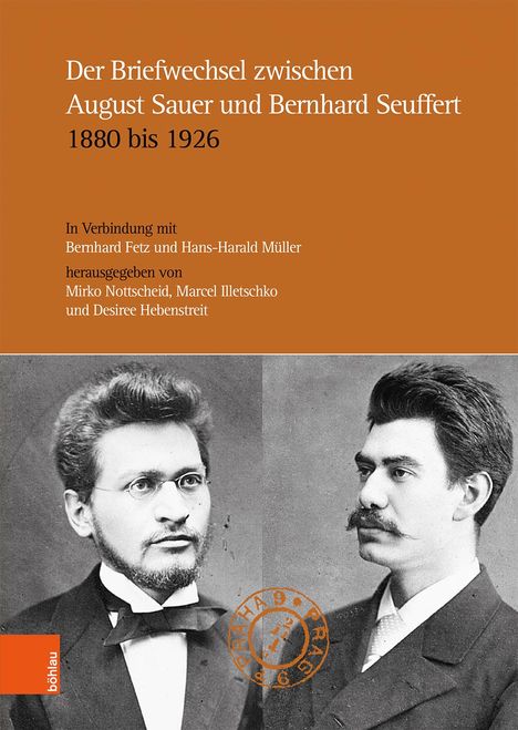 Briefwechsel zwischen August Sauer und Bernhard Seuffert 188, Buch