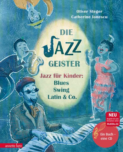 Oliver Steger: Die Jazzgeister, Buch