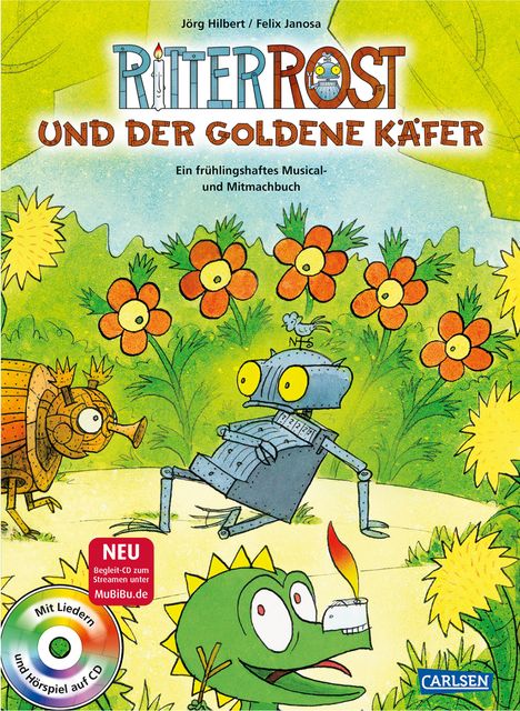 Ritter Rost: Ritter Rost und der goldene Käfer, Buch