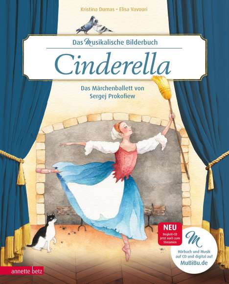Kristina Dumas: Cinderella (Das musikalische Bilderbuch mit CD im Buch und zum Streamen), Buch