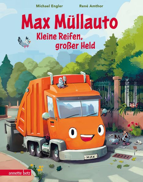 Michael Engler: Max Müllauto - Kleine Reifen, großer Held, Buch