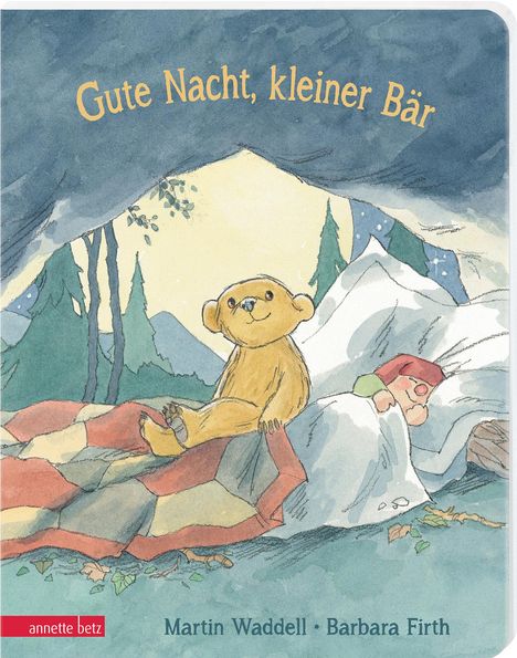 Martin Waddell: Gute Nacht, kleiner Bär - Ein Pappbilderbuch über das erste Mal alleine schlafen, Buch