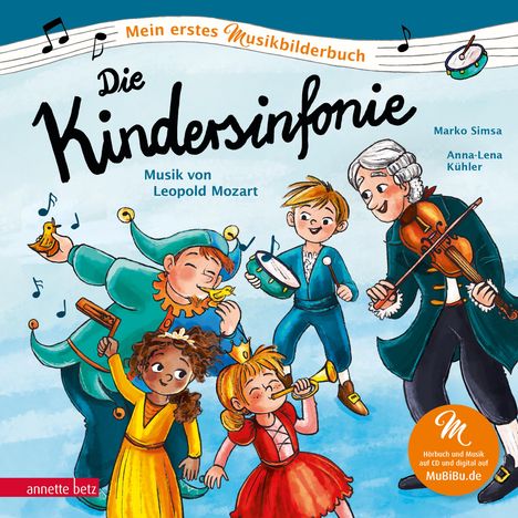 Marko Simsa: Die Kindersinfonie, Buch