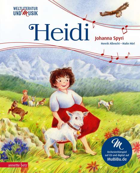 Henrik Albrecht: Heidi (Weltliteratur und Musik mit CD und zum Streamen), Buch