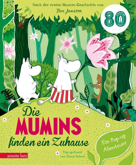 Tove Jansson: Die Mumins finden ein Zuhause - Ein Pop-up Buch ab 4 Jahren für kleine und große Mumin-Fans, Buch